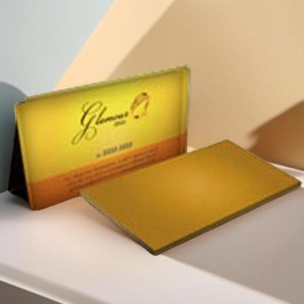 Tarjetas de presentación Gold Master