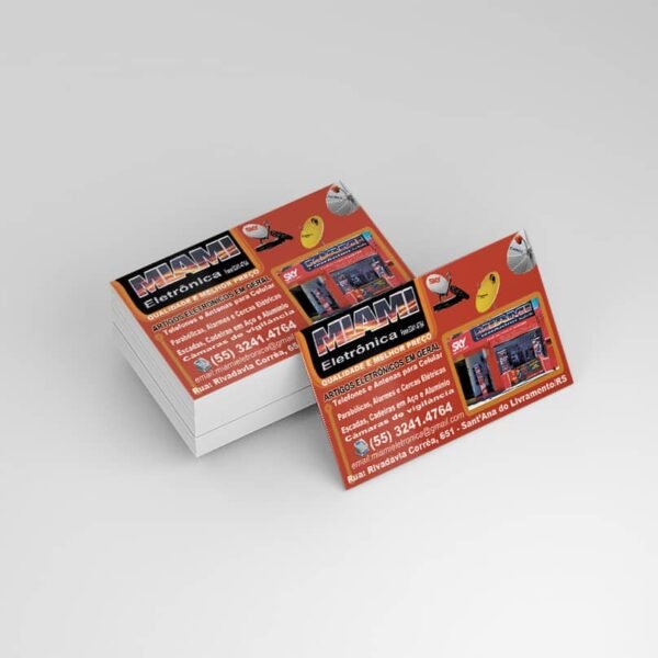 Tarjetas de Visita Couché Brillo 275 grs